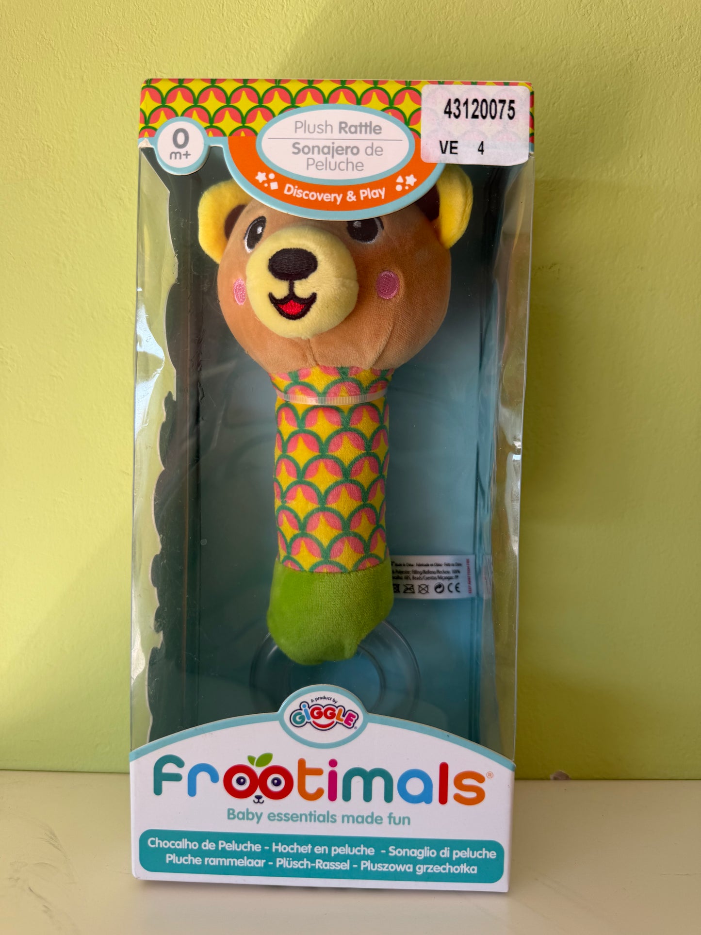 Sonajero de Peluche