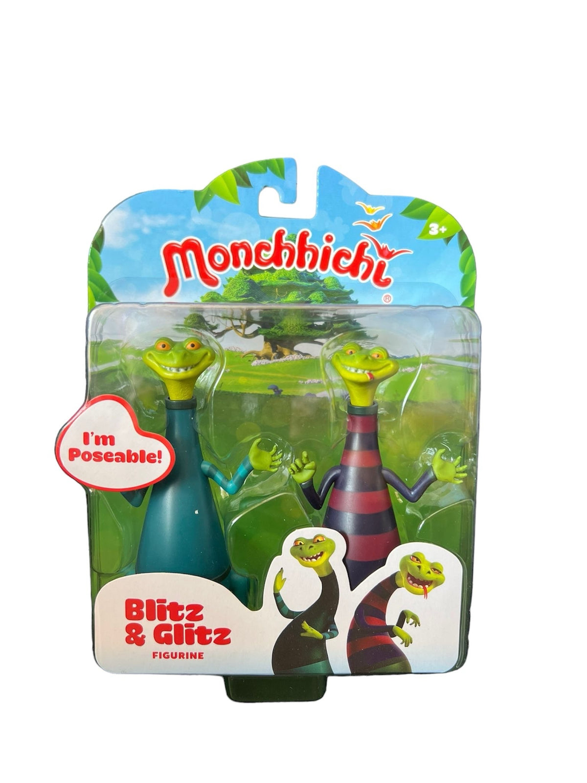 Monchhichi Pack dos Figuras Blitz & Glitz