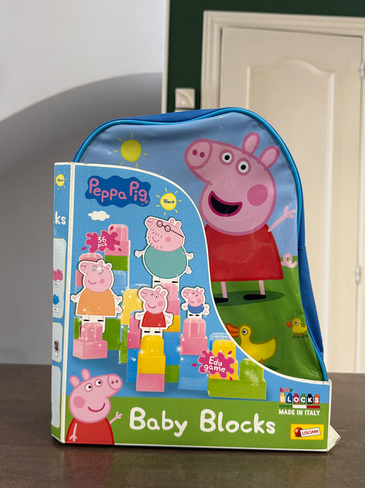 Peppa Pig Mochila Baby Blocks