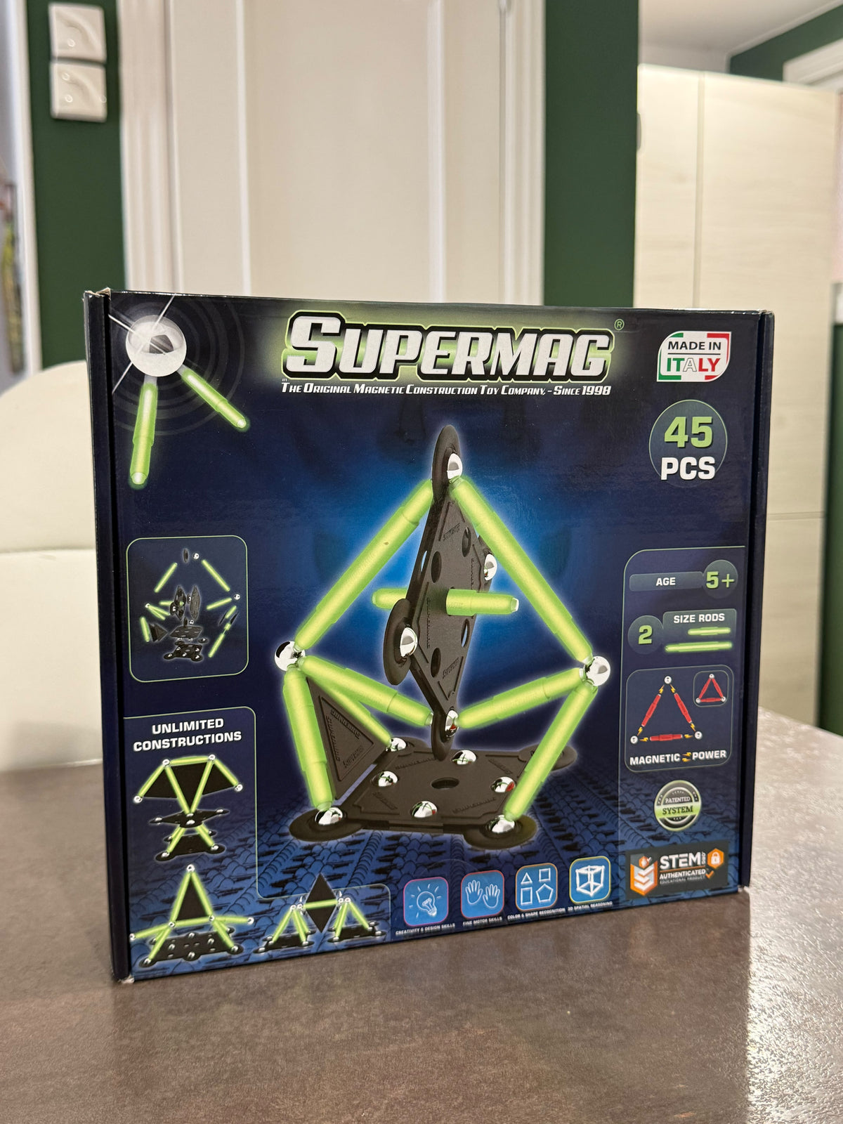 Supermag 45 Piezas Reflectante