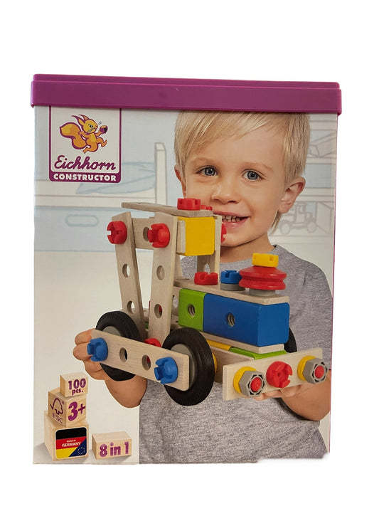 Cubos Bloque de madera constructor